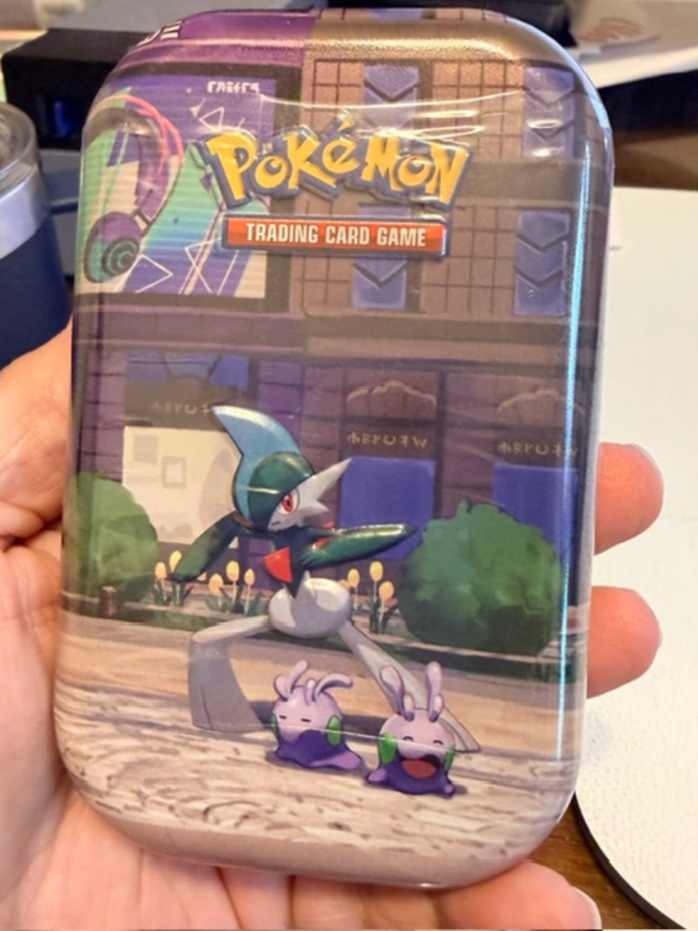 Pokemon Lumiose City sealed mini tin